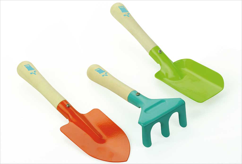 Petits outils de jardinage pour enfant