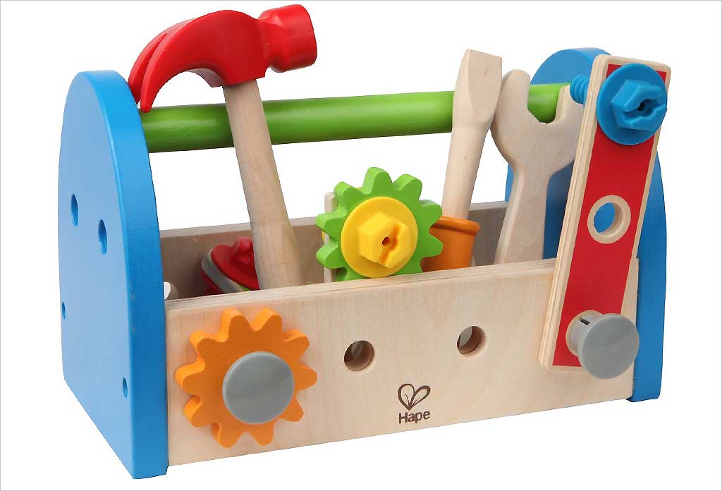 Boite à outils pour enfant - jouet hape