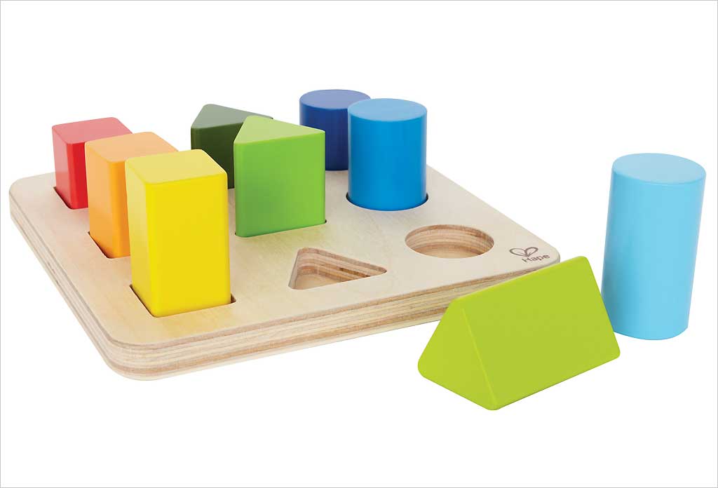 Jeu de formes et de couleurs hape