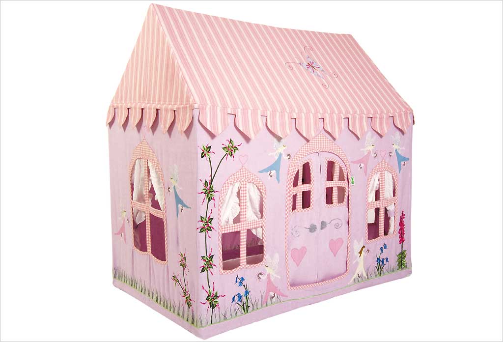 Petite maison de fées en tissu  filles