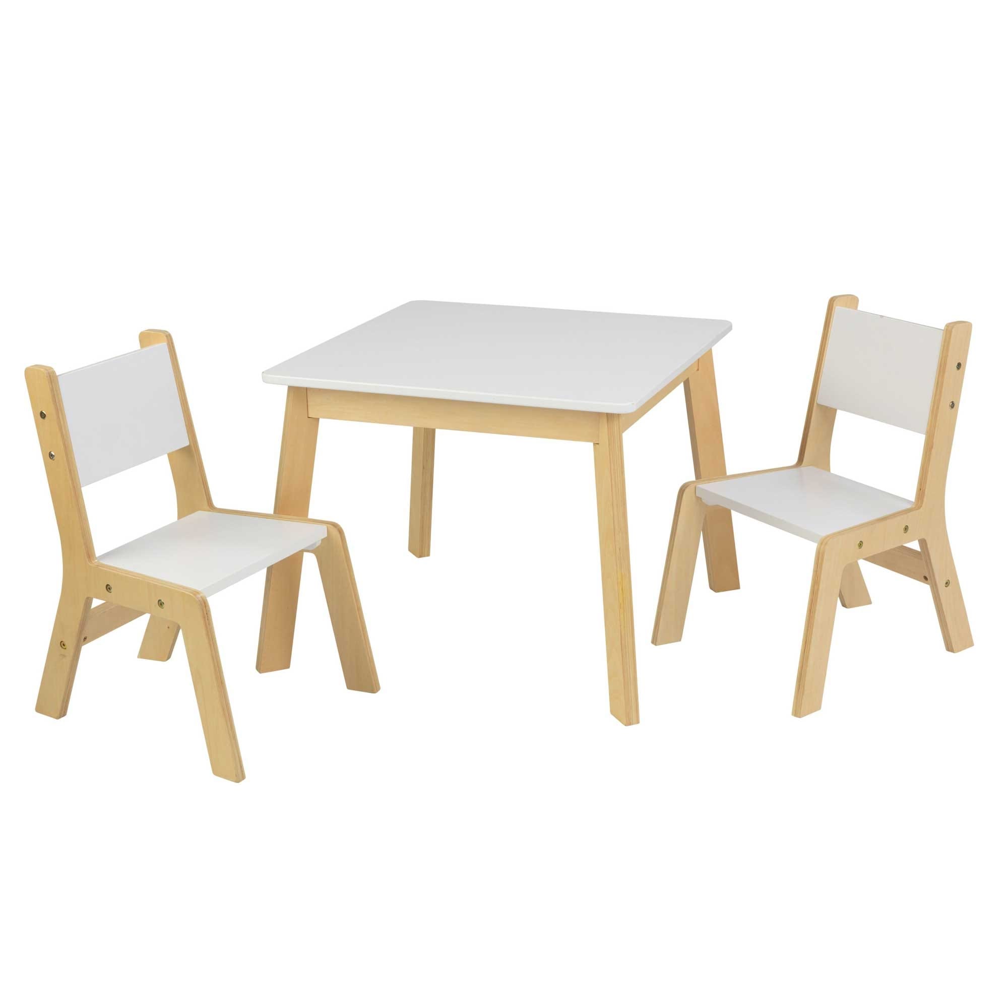 Table moderne enfant + 2 chaises