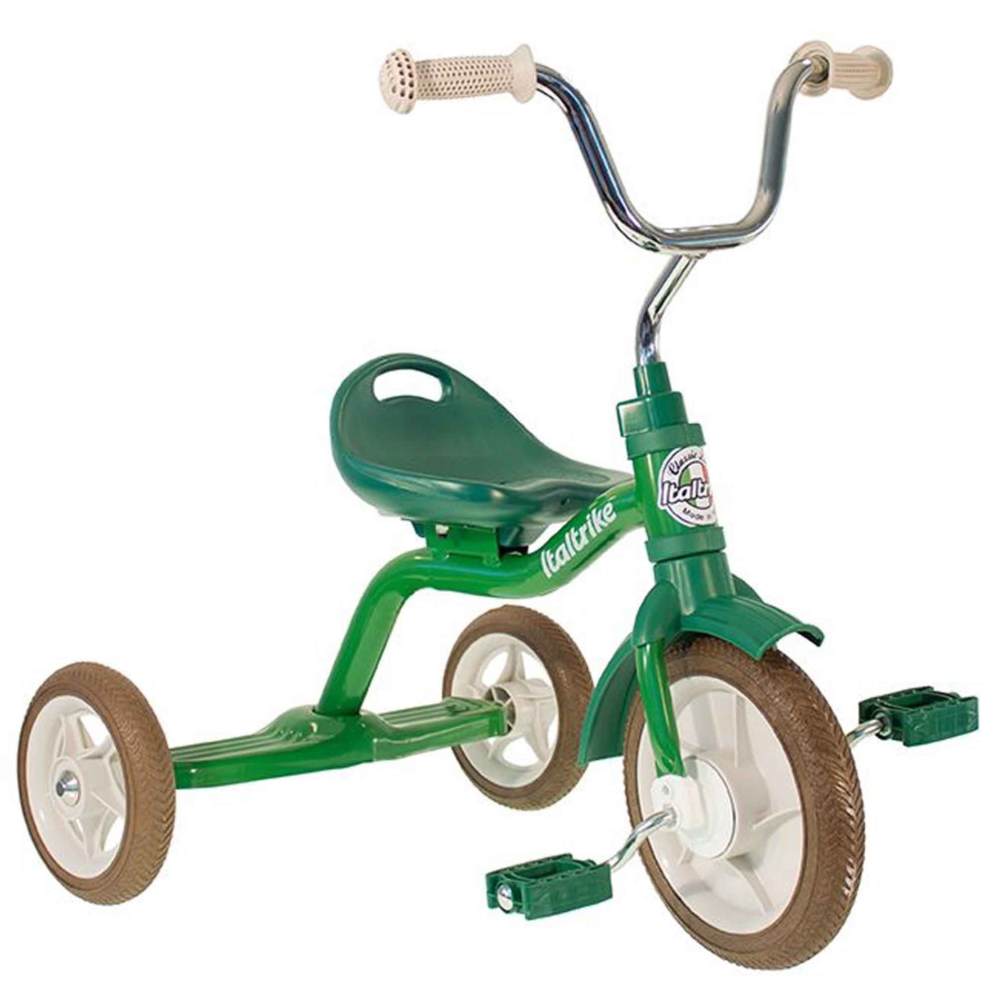 Tricycle vert en métal italtrike