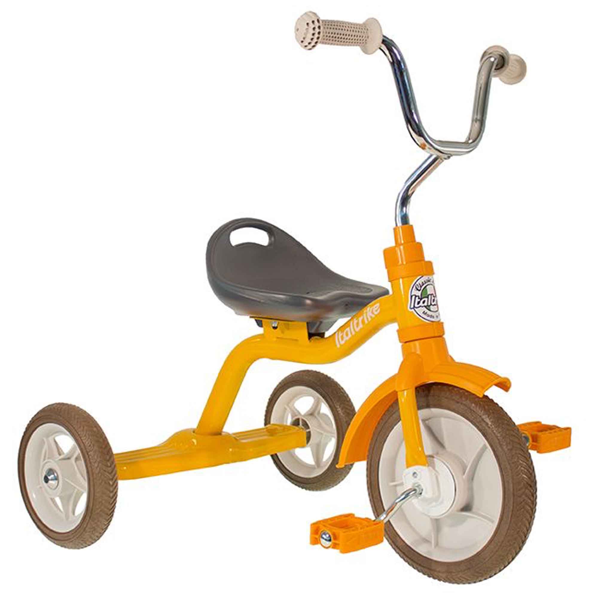 Tricycle orange en métal italtrike