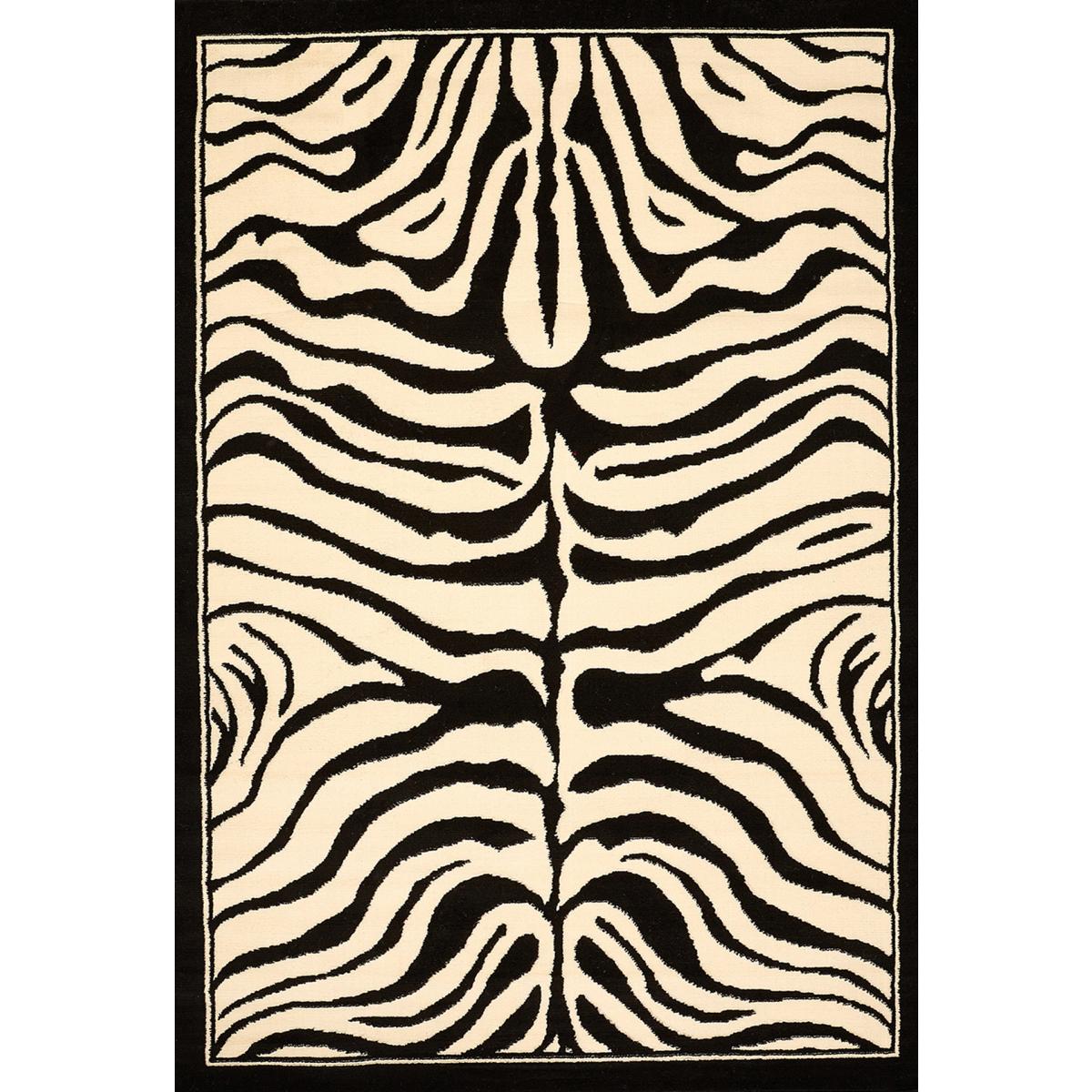 Tapis salon 240x340 noir