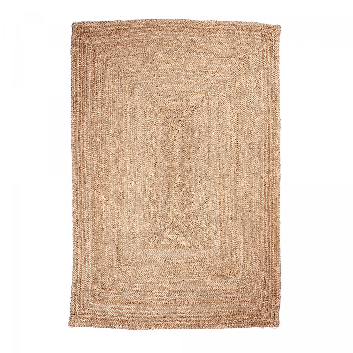 Tapis jute 200x290 beige