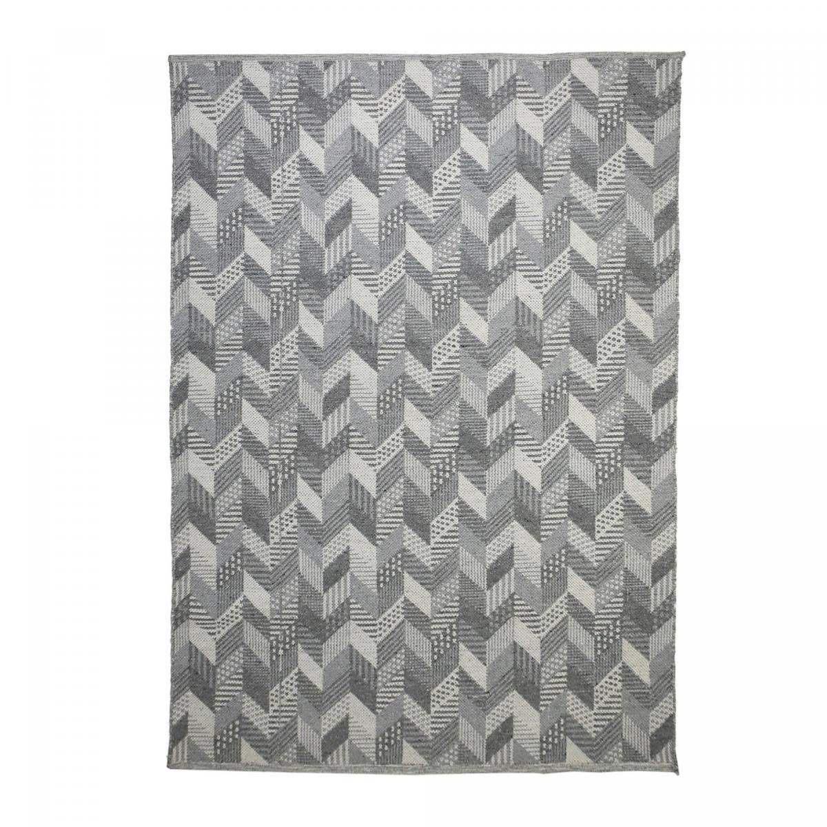 Tapis kilim 120x170 gris