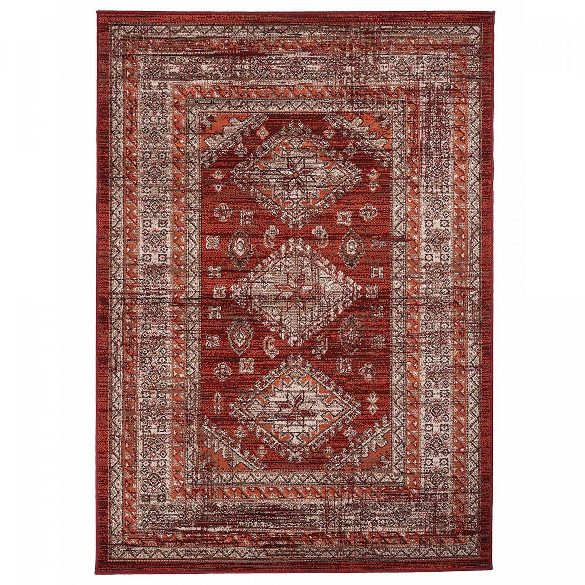 Tapis orient style 190x280 rouge