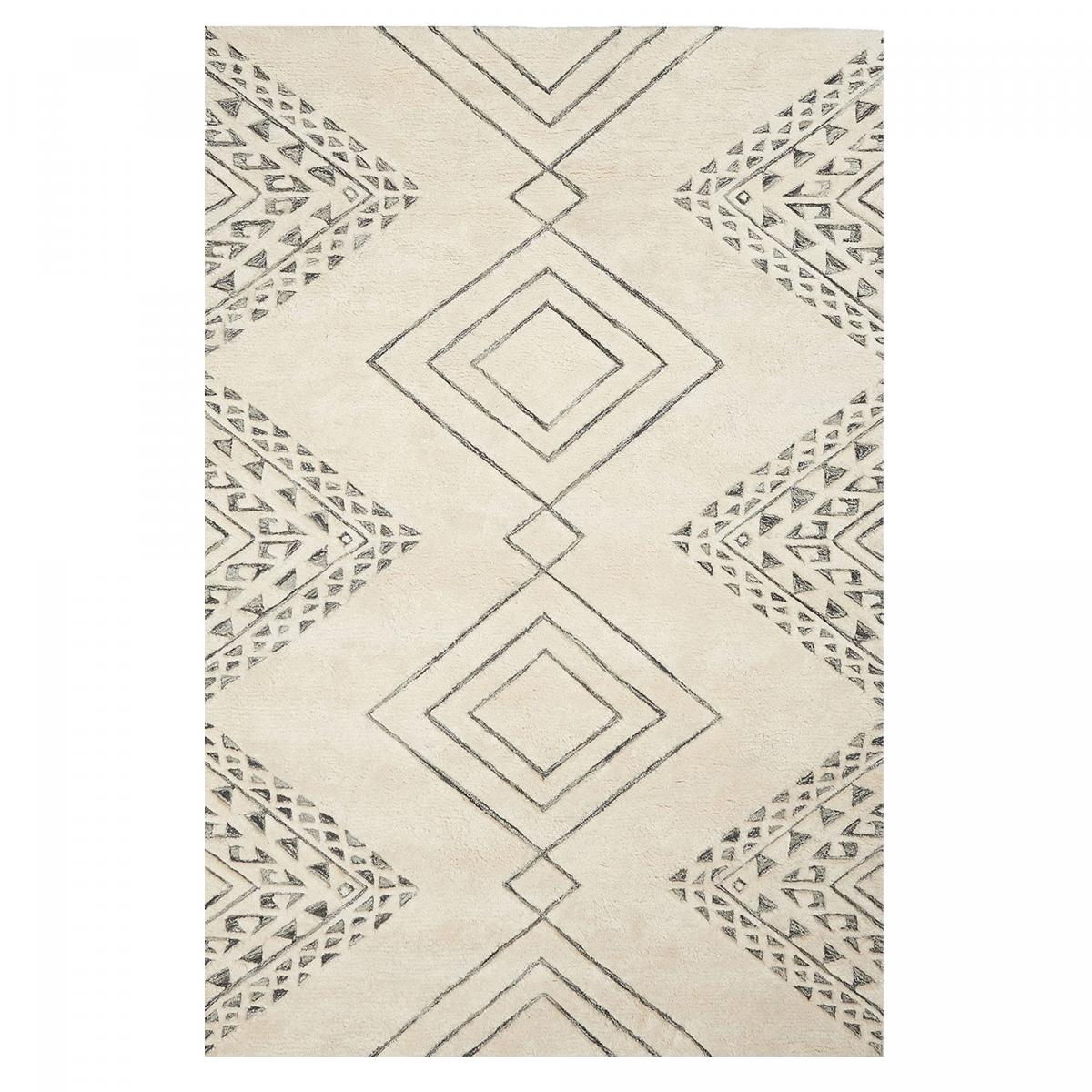 Tapis salon 120x170 beige