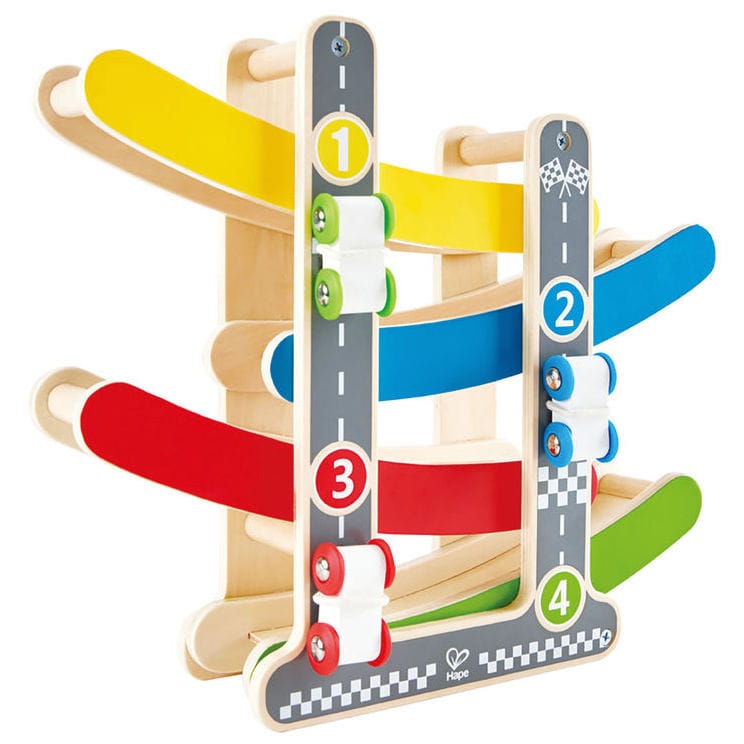 Jeux amusant enfant piste de course rapi