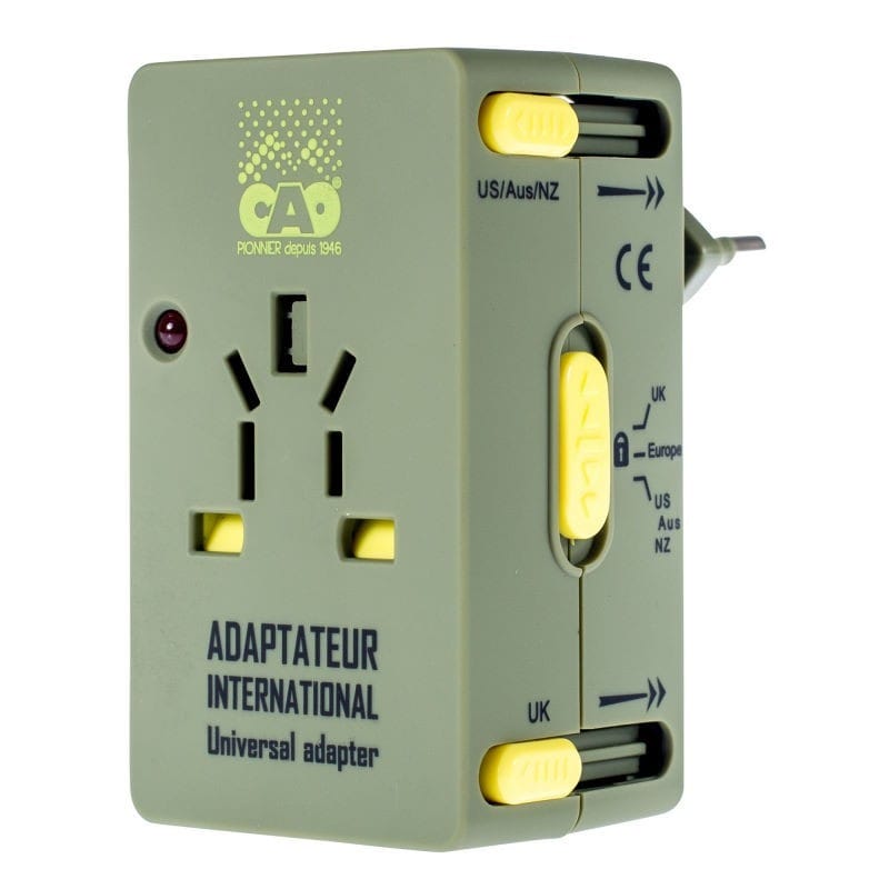 Adaptateur de prise international cao