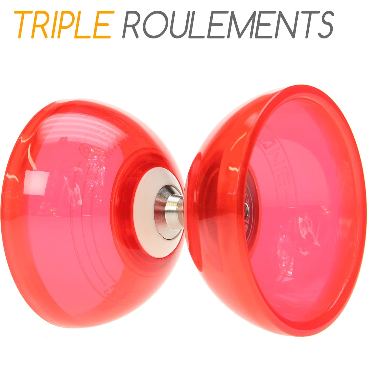 Diabolo triple roulements cyclone quartz