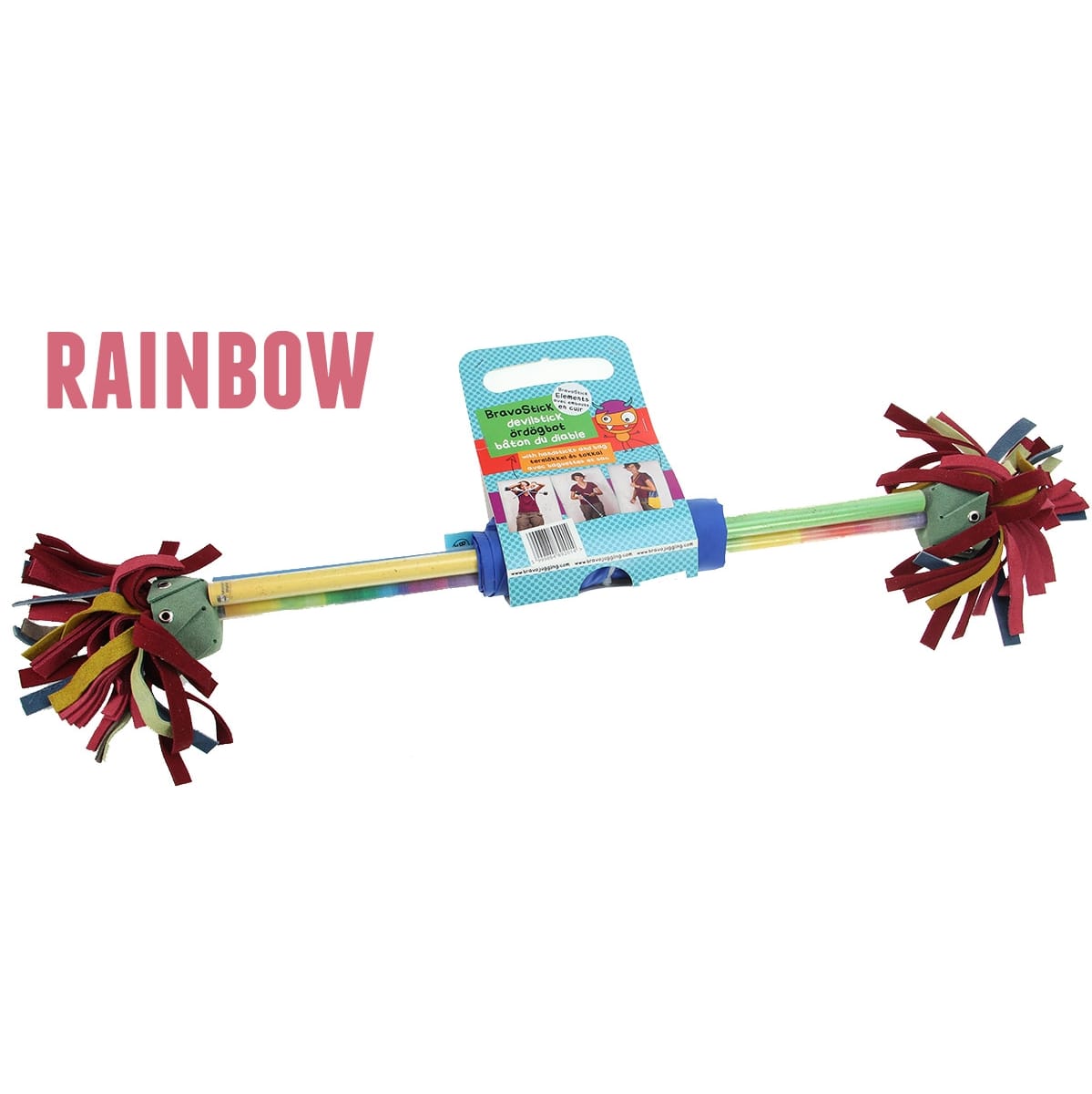 Baton de fleur : elements rainbow