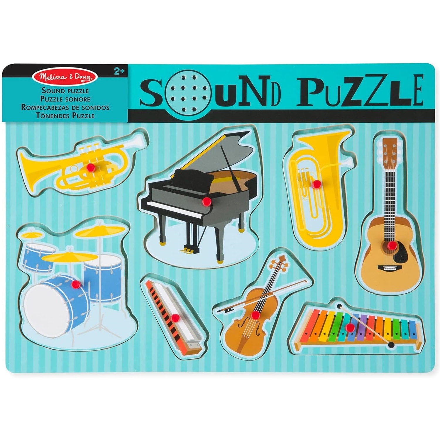 Puzzle sonore instruments de musique