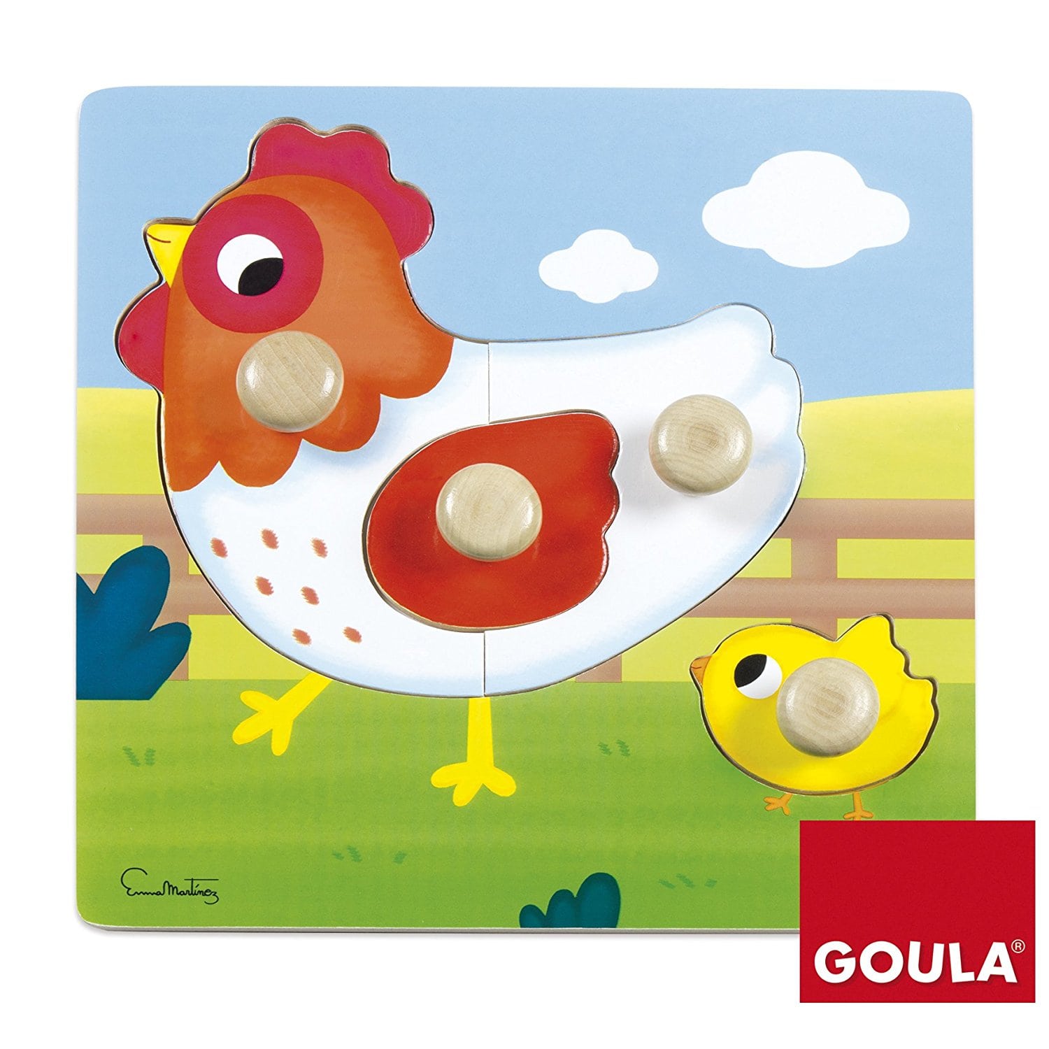 Puzzle poule