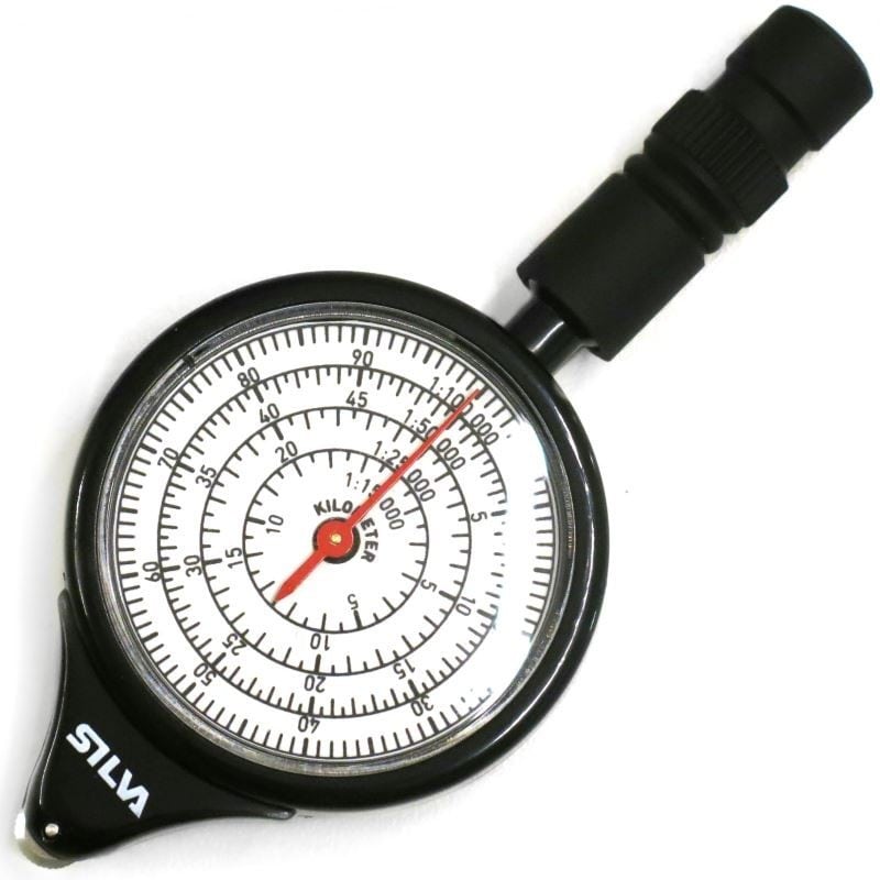 Curvimètre silva map measurer path