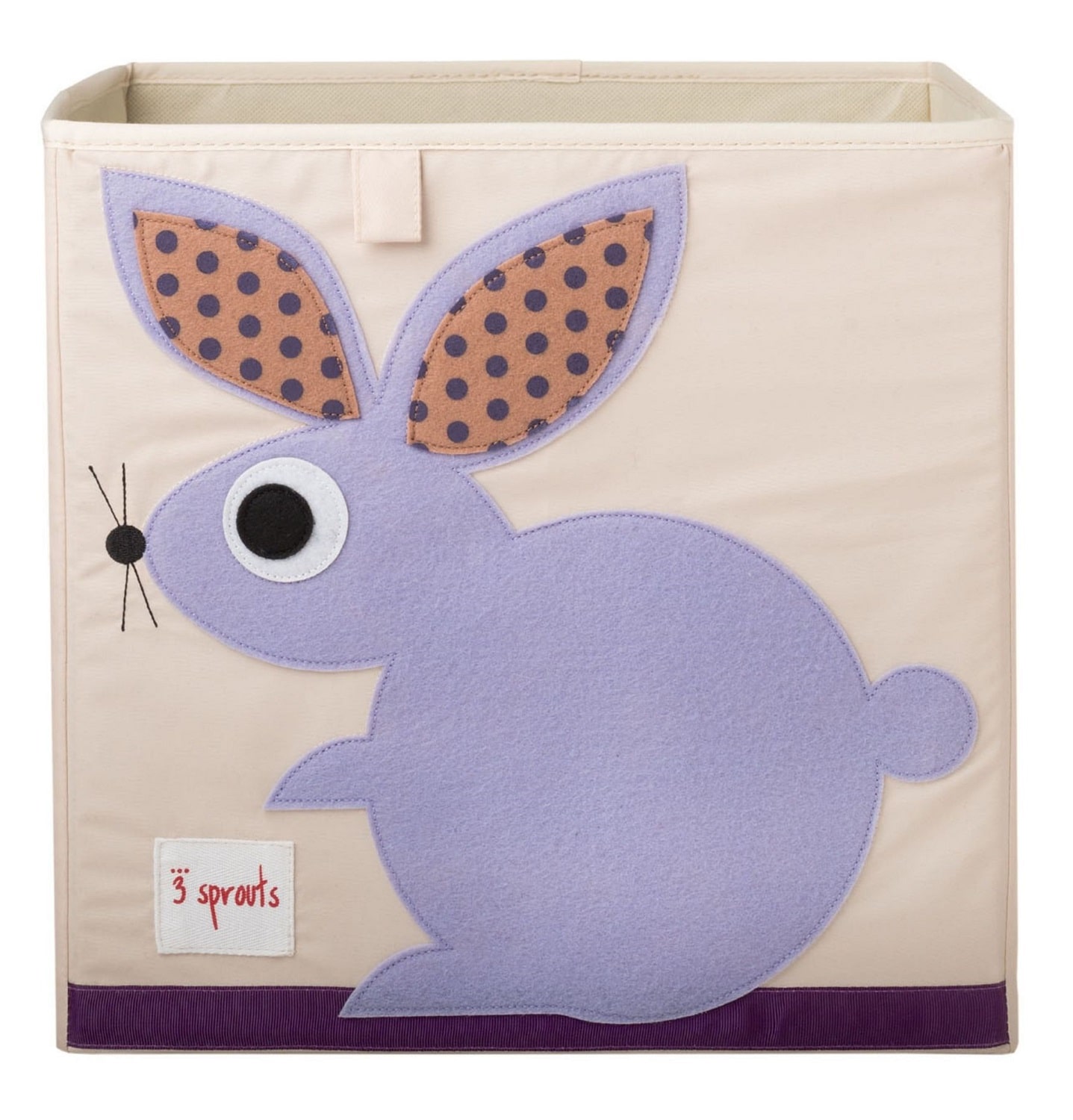 Cube de rangement lapin