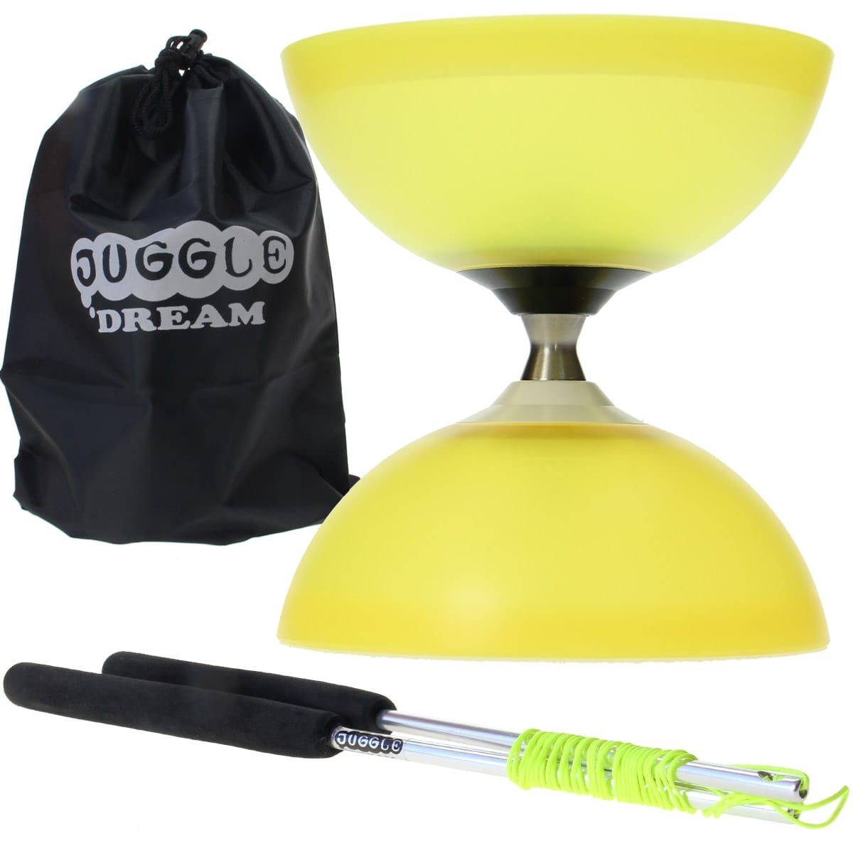 Kit diabolo vision free jaune + baguette