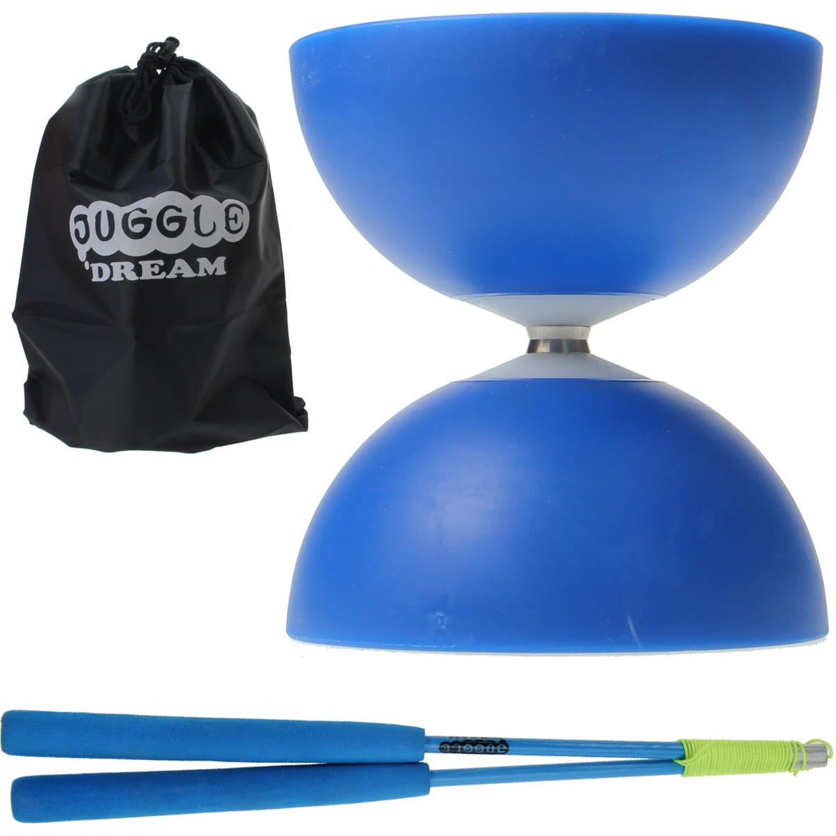 Kit diabolo comet bleu + baguettes super