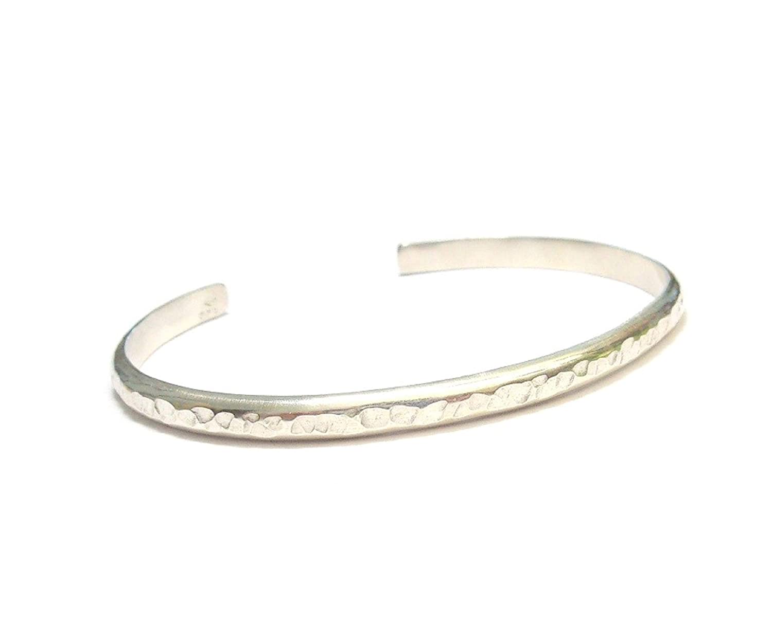 Bracelet jonc argent massif