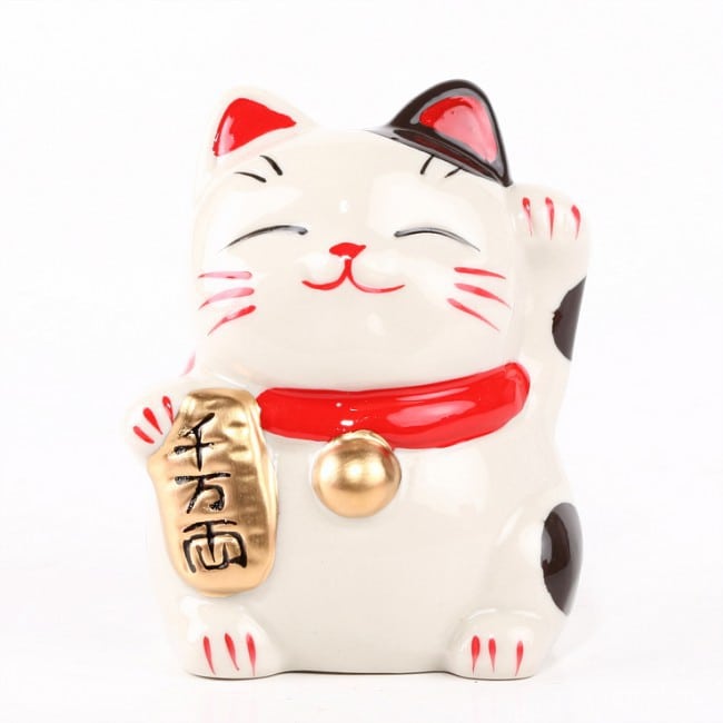 Chat japonais porte bonheur