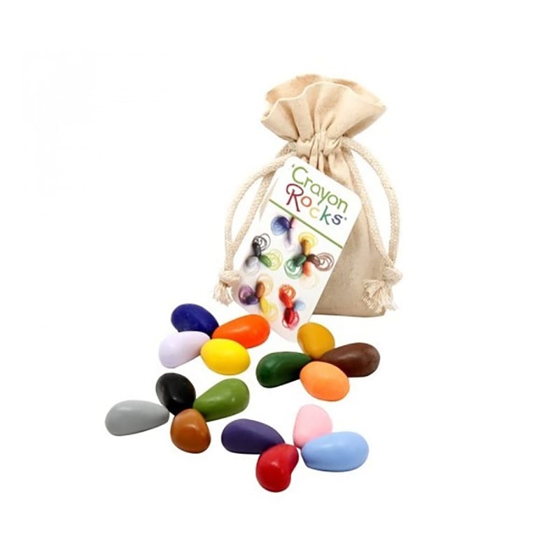 16 cailloux crayons sachet ecru crayon r