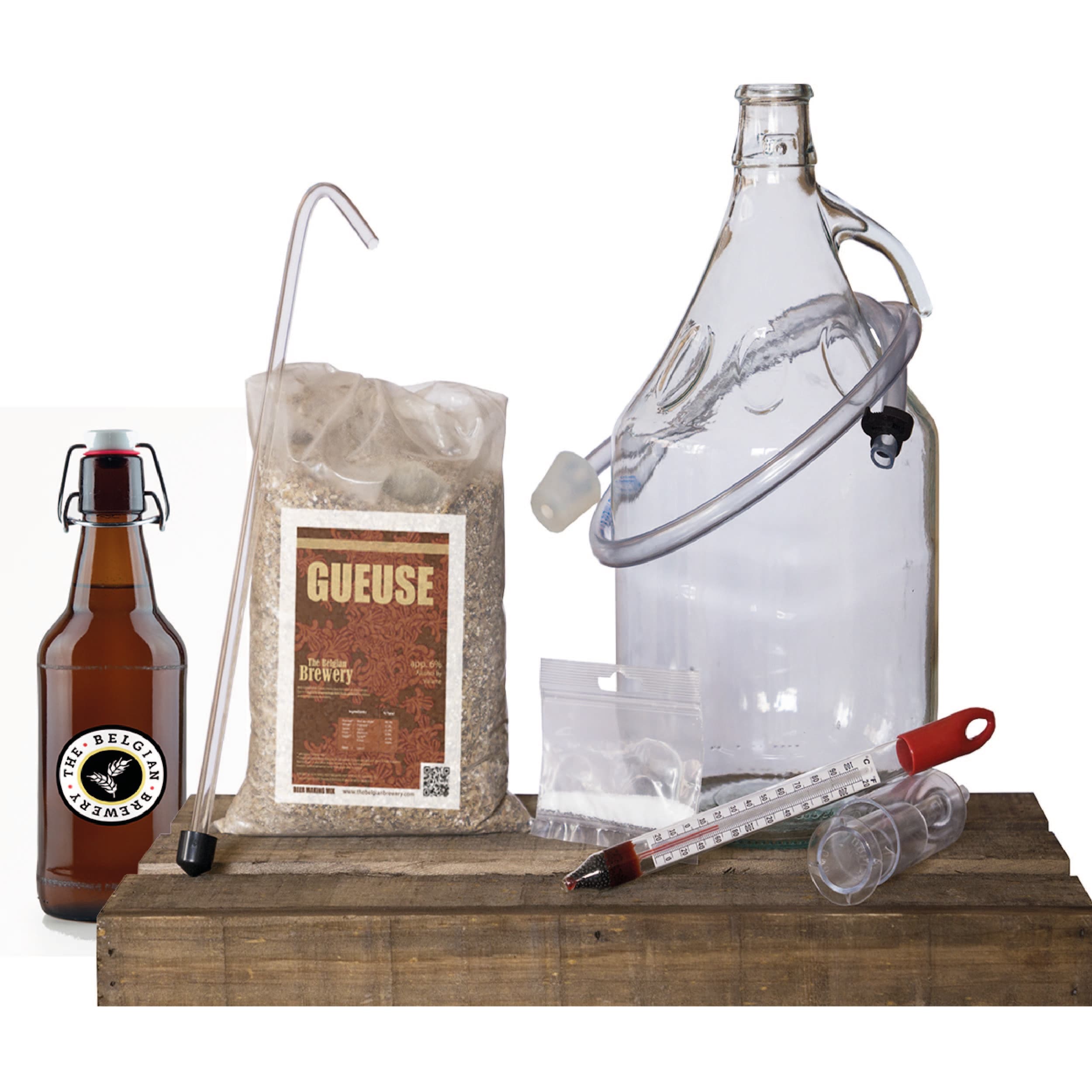 Kit brassage biere gueuse 15 bouteilles