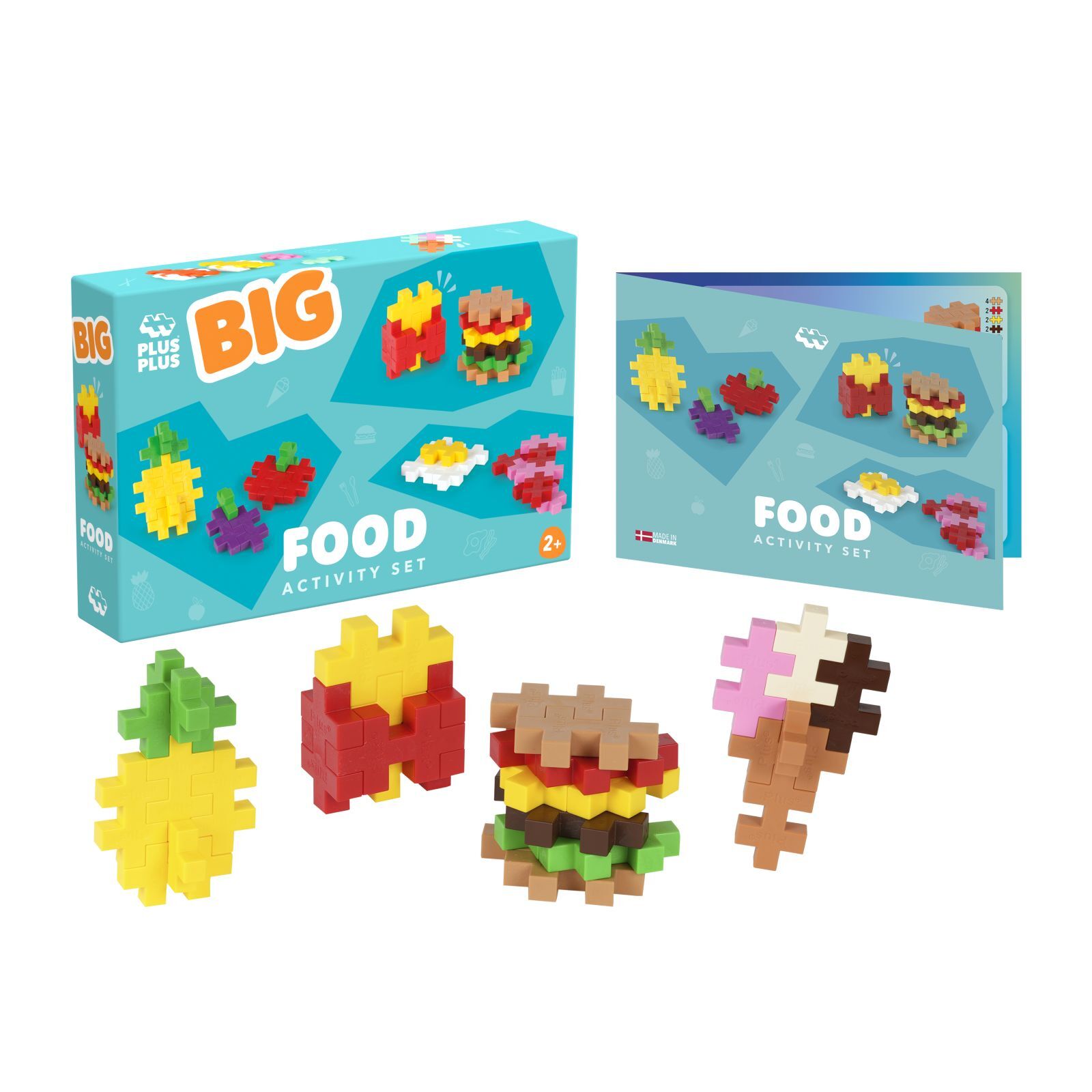 Set activités big foodies - plus plus