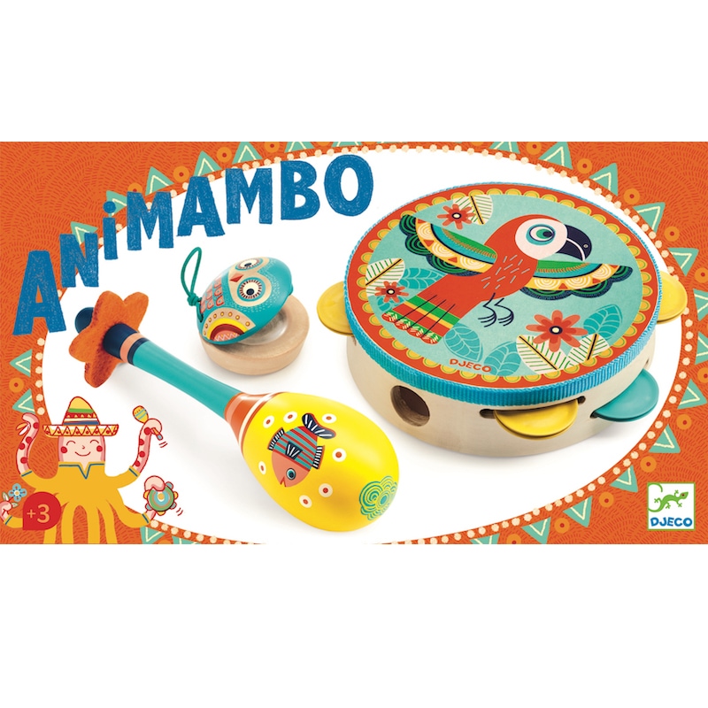 Set 3 instruments +3y animambo djeco