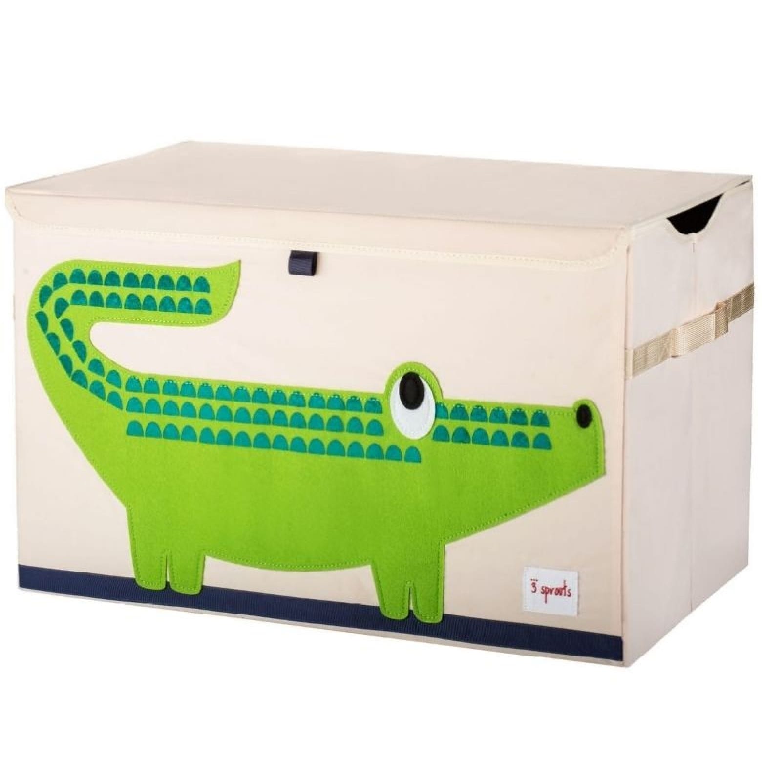 Coffre à jouets crocodile