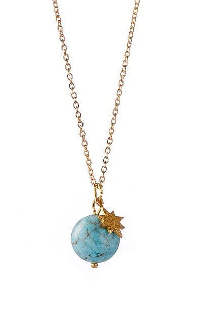 Collier wild moon turquoise