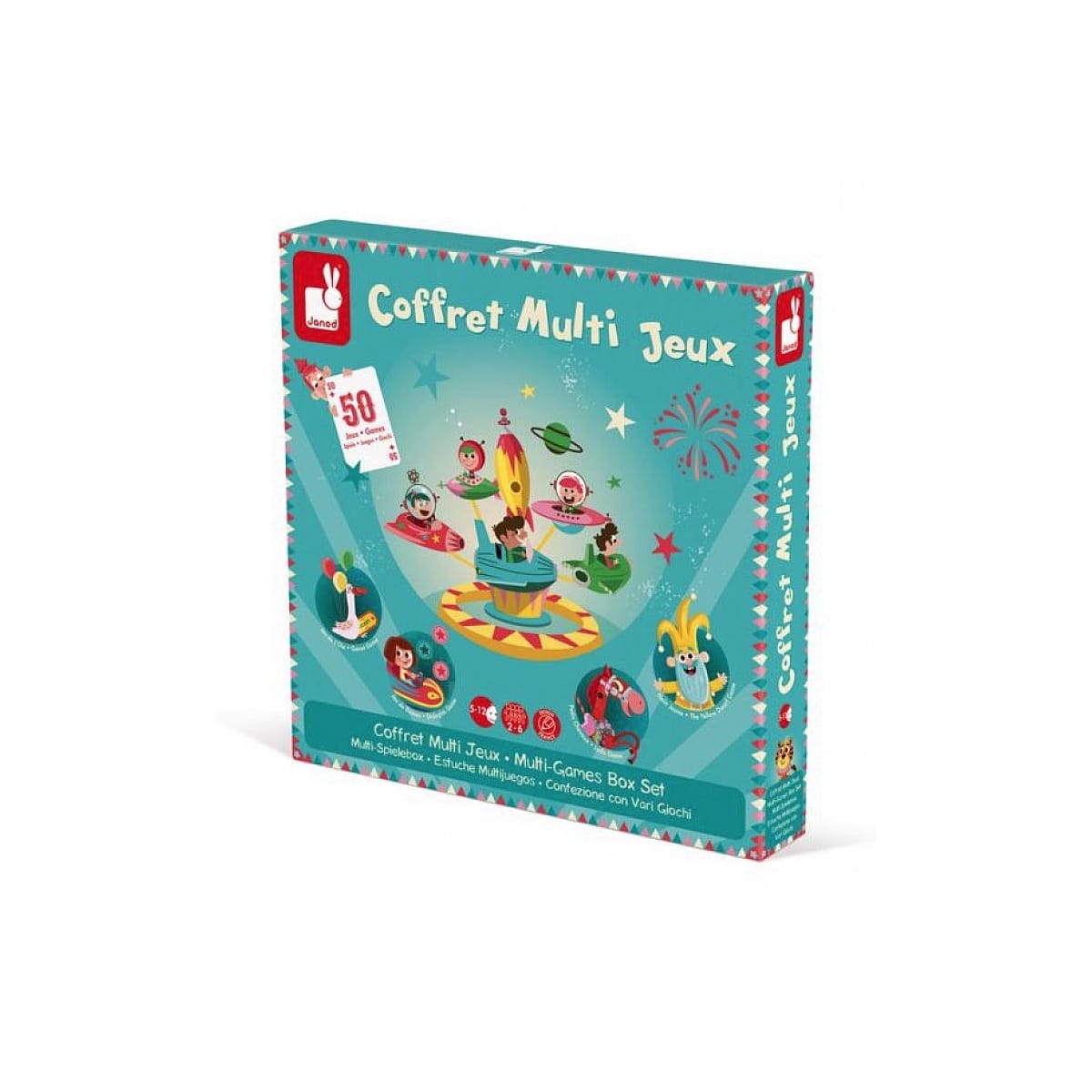 Coffret multi jeux carrousel