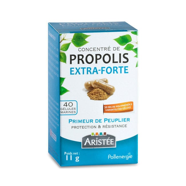 Propolis bio extra forte de peuplier