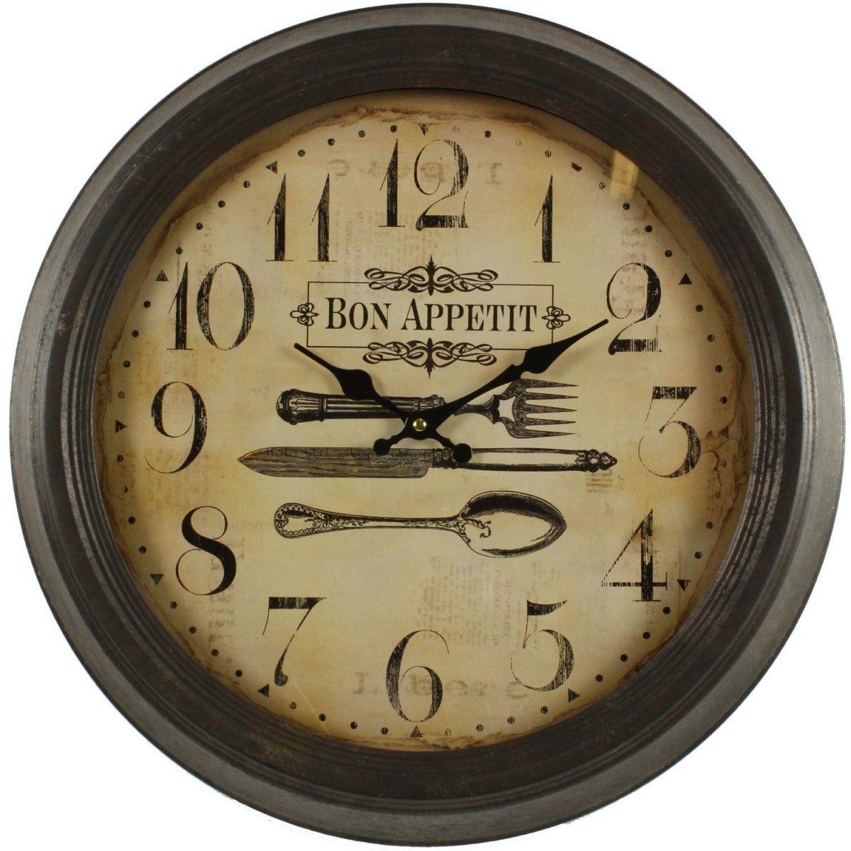 Horloge ancienne murale bon appetit 47cm