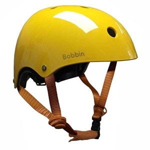 Casque Vélo Jaune Brillant Bobbin Nature Découvertes