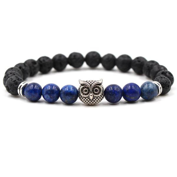 Bracelet sagesse en lapis lazuli