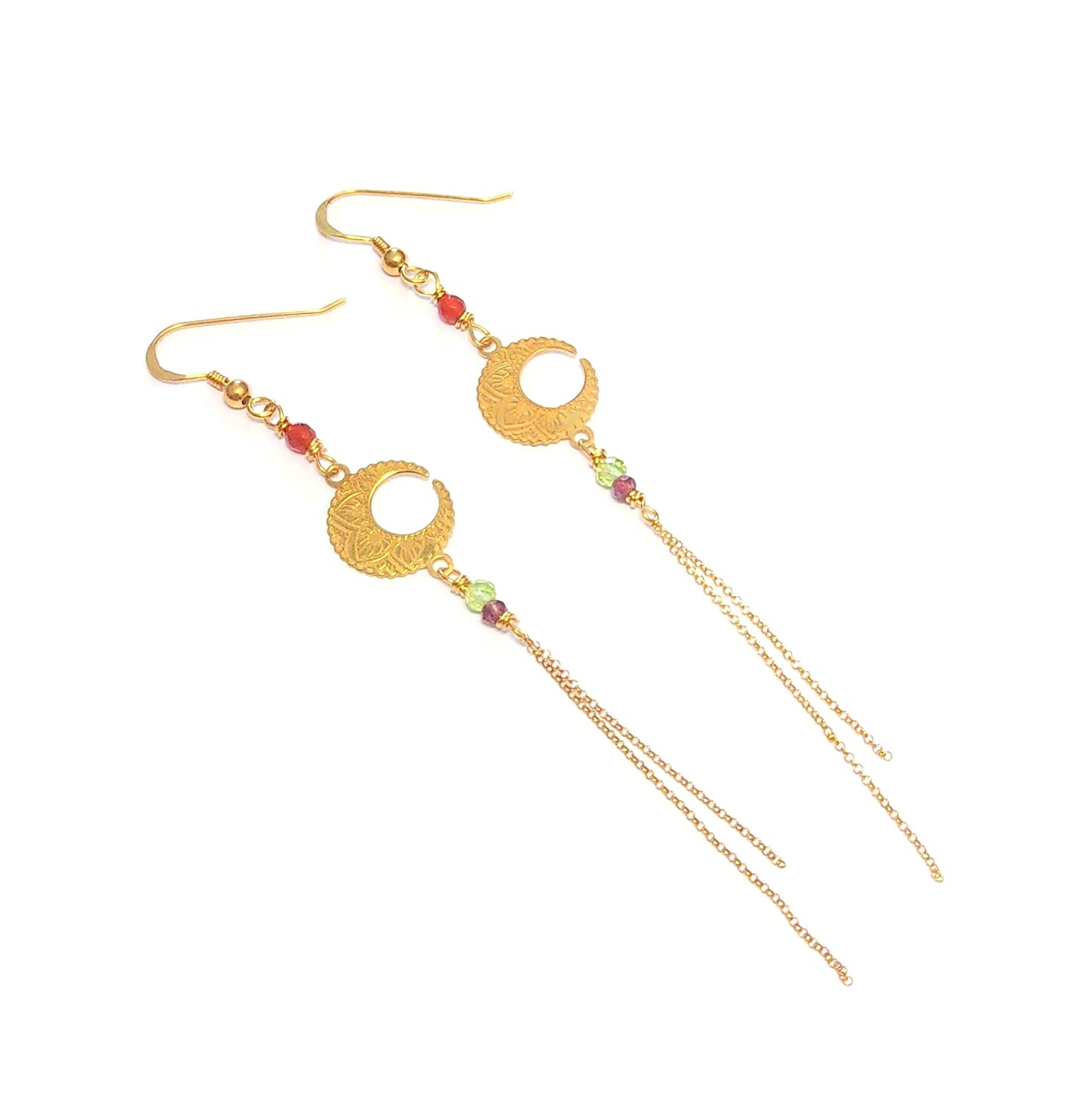 Boucles d'oreilles mandala