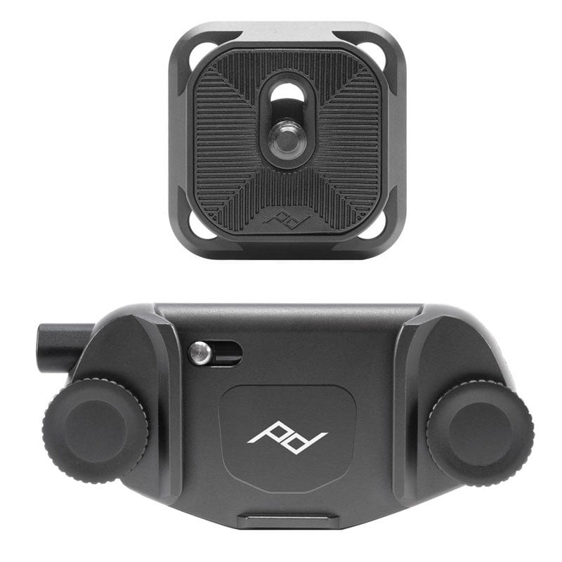 Peak design capture clip v3 noir avec pl