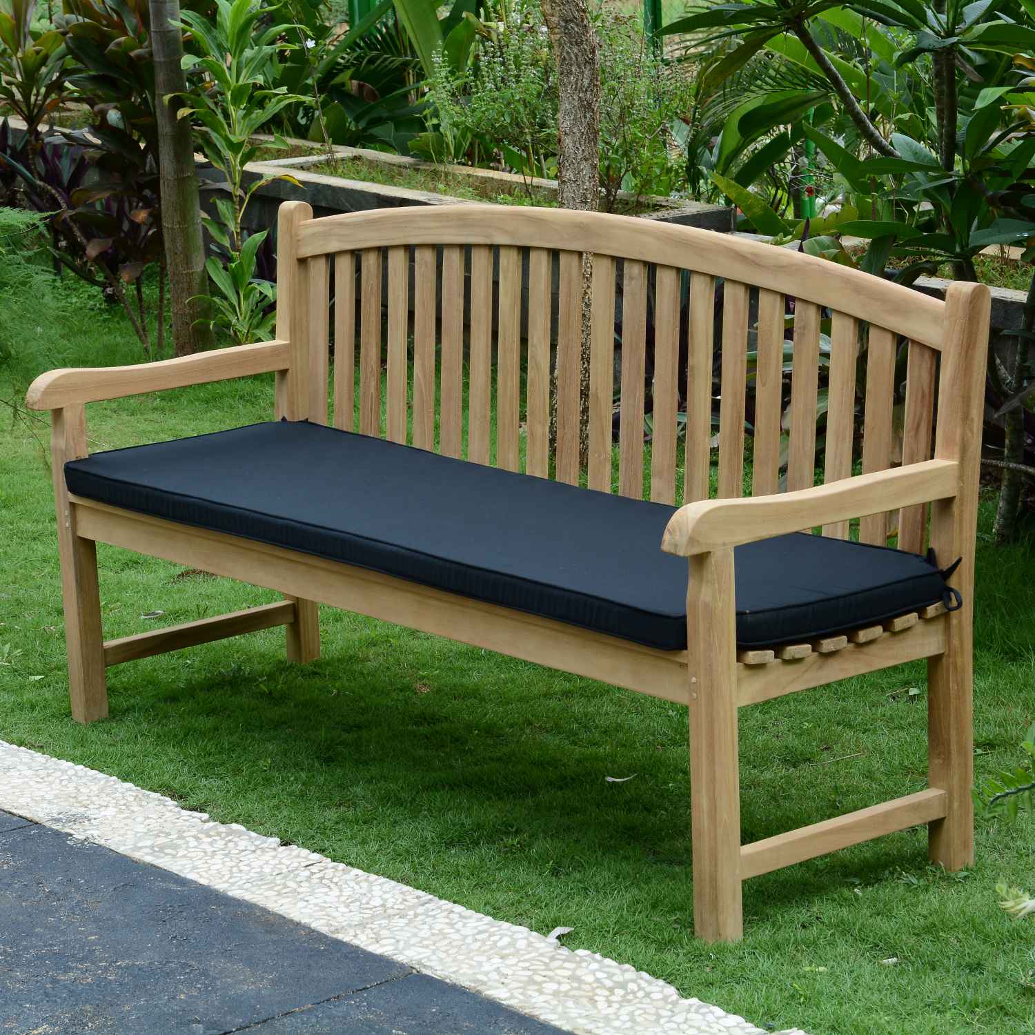 Banc en teck ecograde cambridge 180 cm