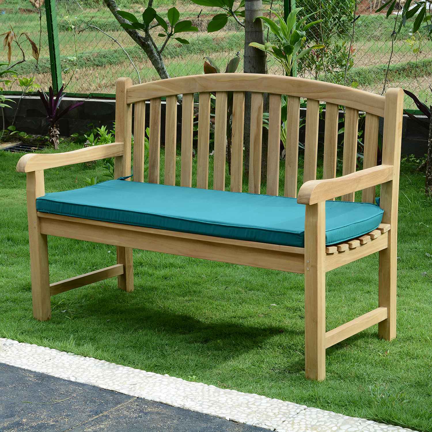 Banc en teck ecograde oxford 130 cm