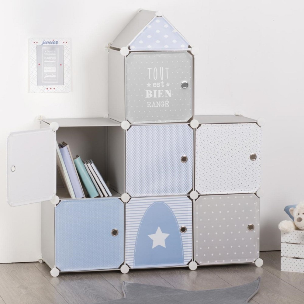  Meuble  de rangement  enfant ch teau gris Nature D couvertes