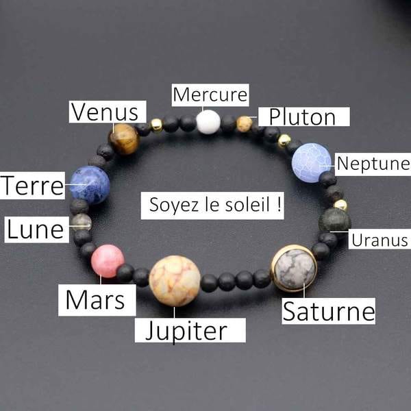 Bracelet Système Solaire Nature Découvertes