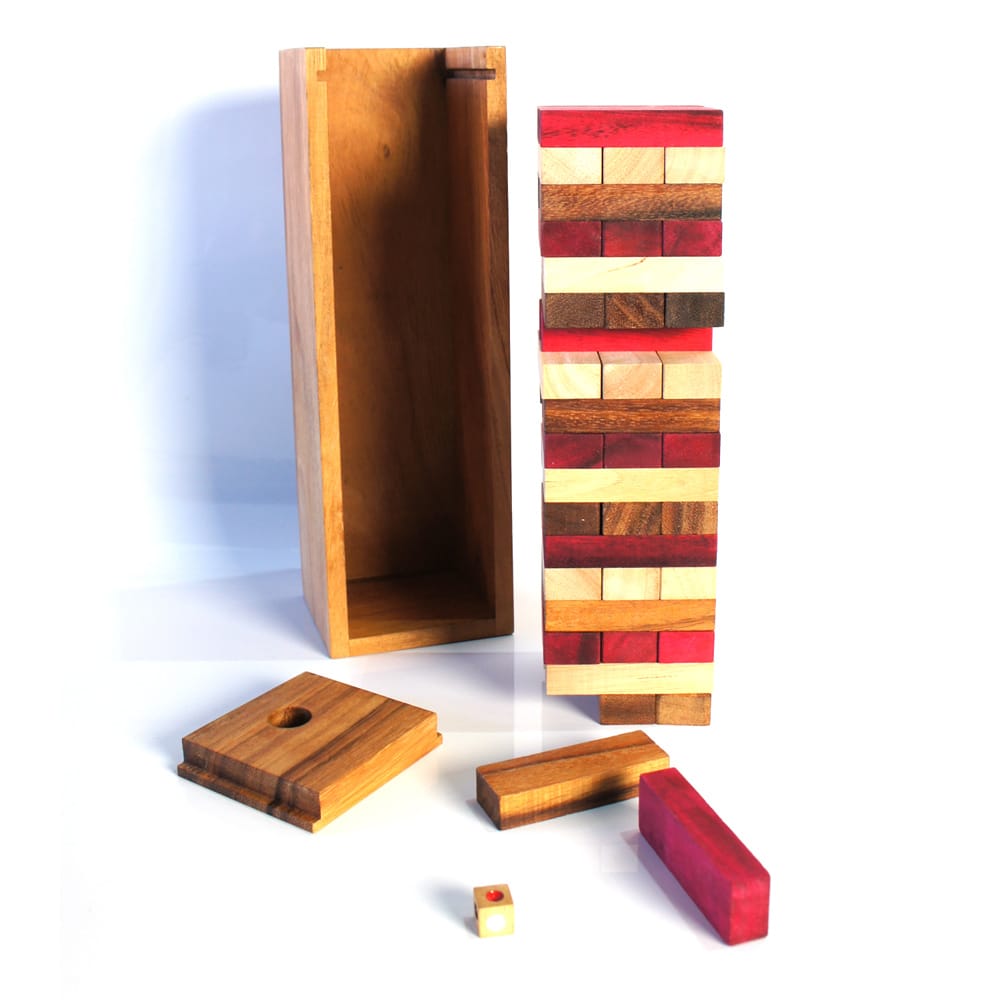 Le jenga couleur