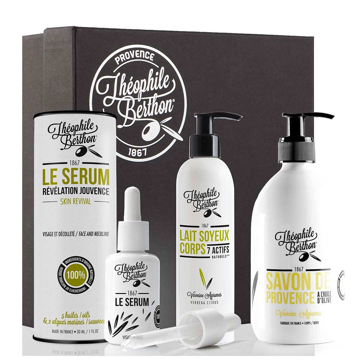 Coffret soins visage et corps