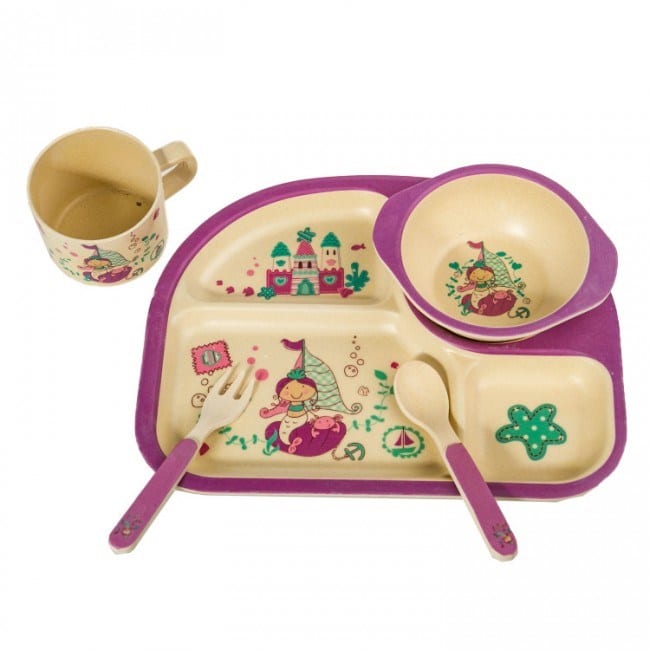 Set repas pour enfant - petite sirene