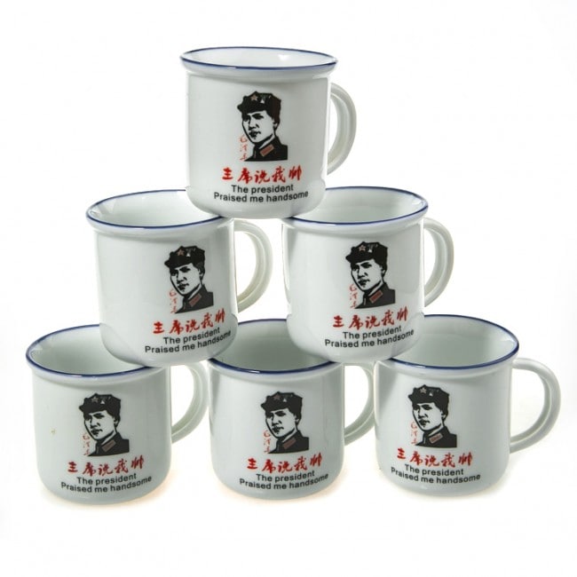 6 tasses chinoises originales