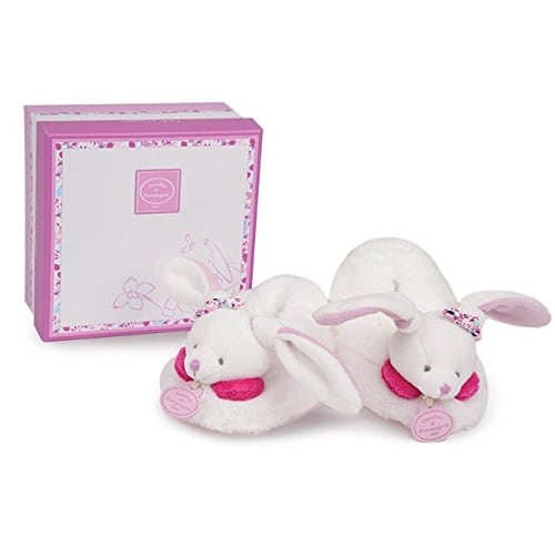 Chaussons cerise le lapin 6-12 mois