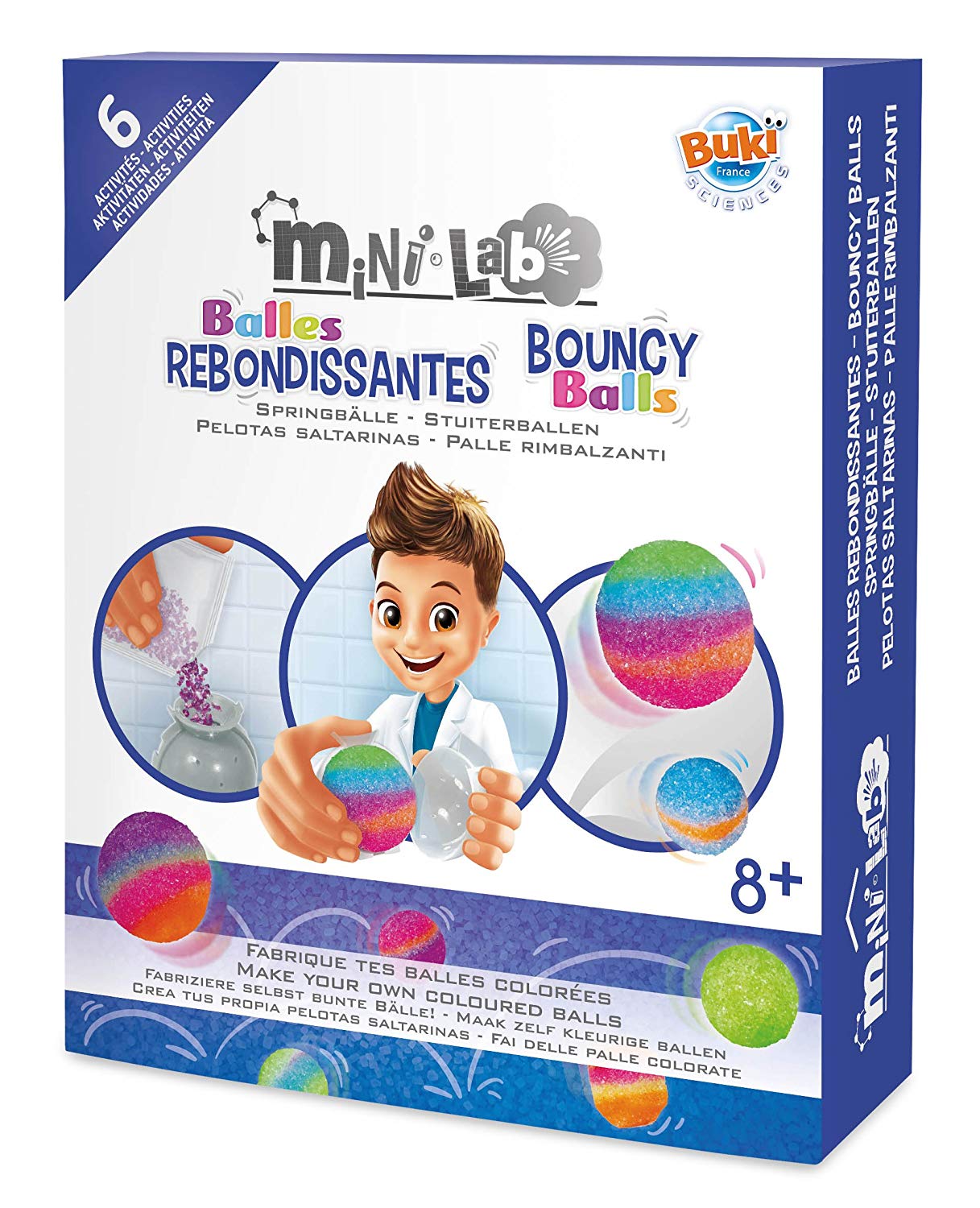 Mini lab balles rebondissantes