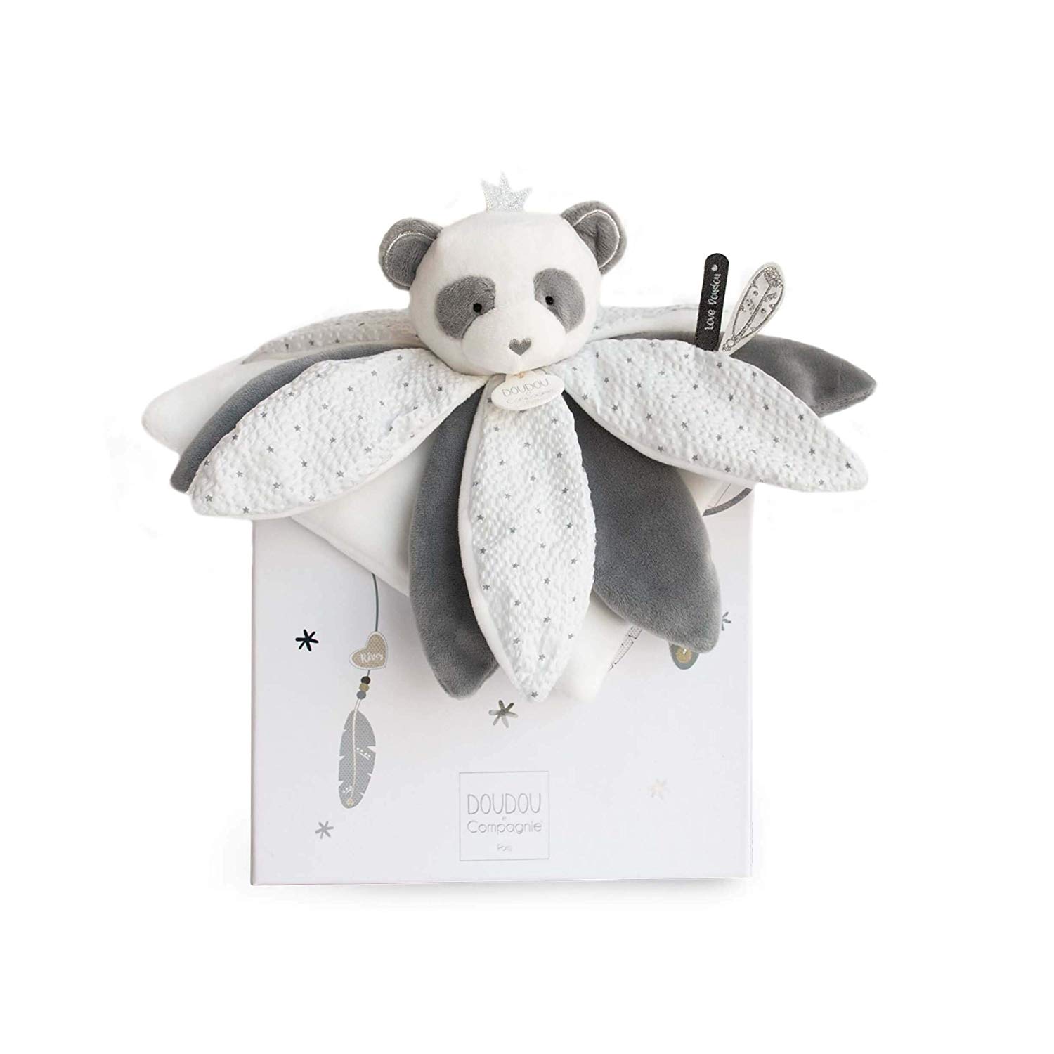 Doudou panda attrape-rêve 26 cm