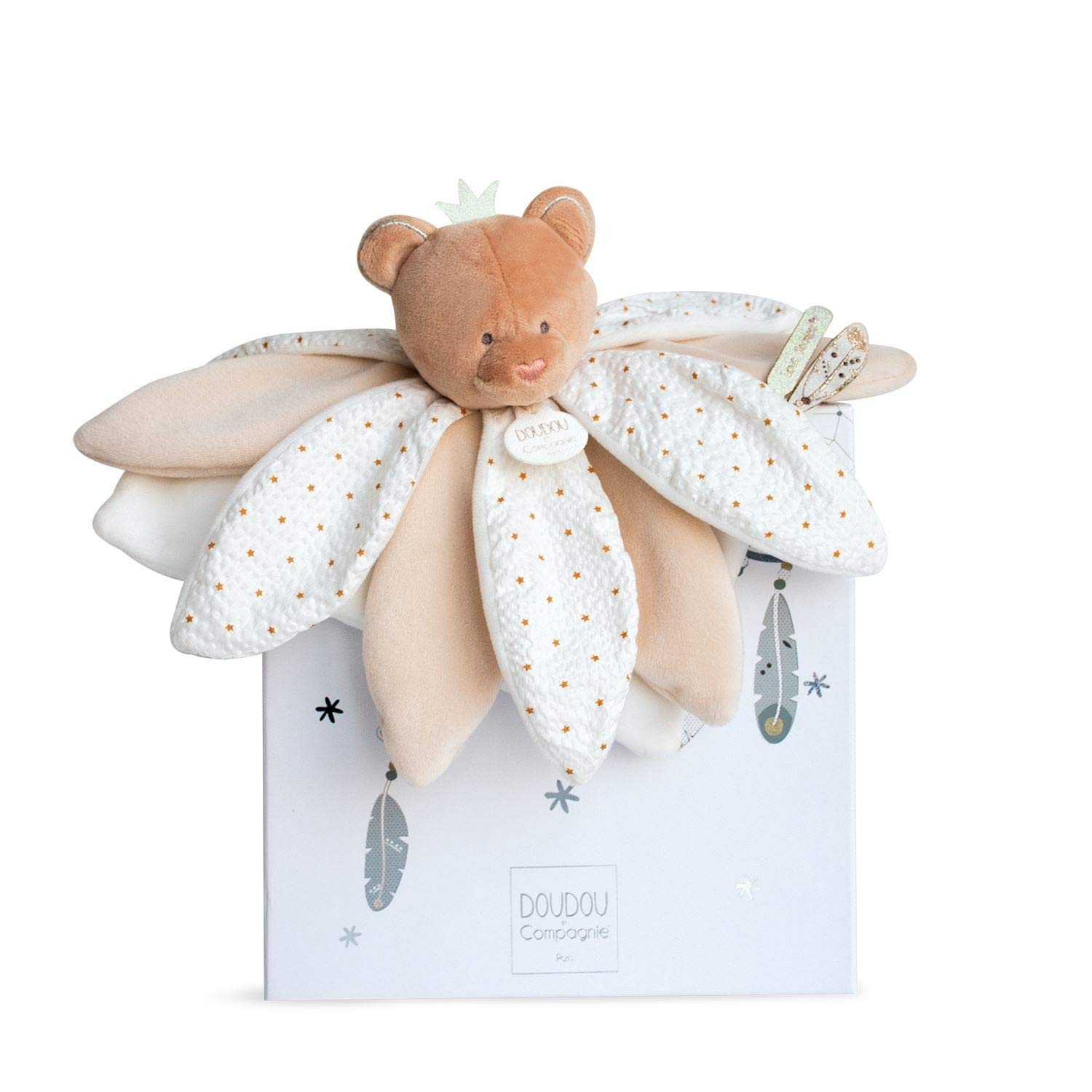 Doudou ours attrape-rêve 26 cm