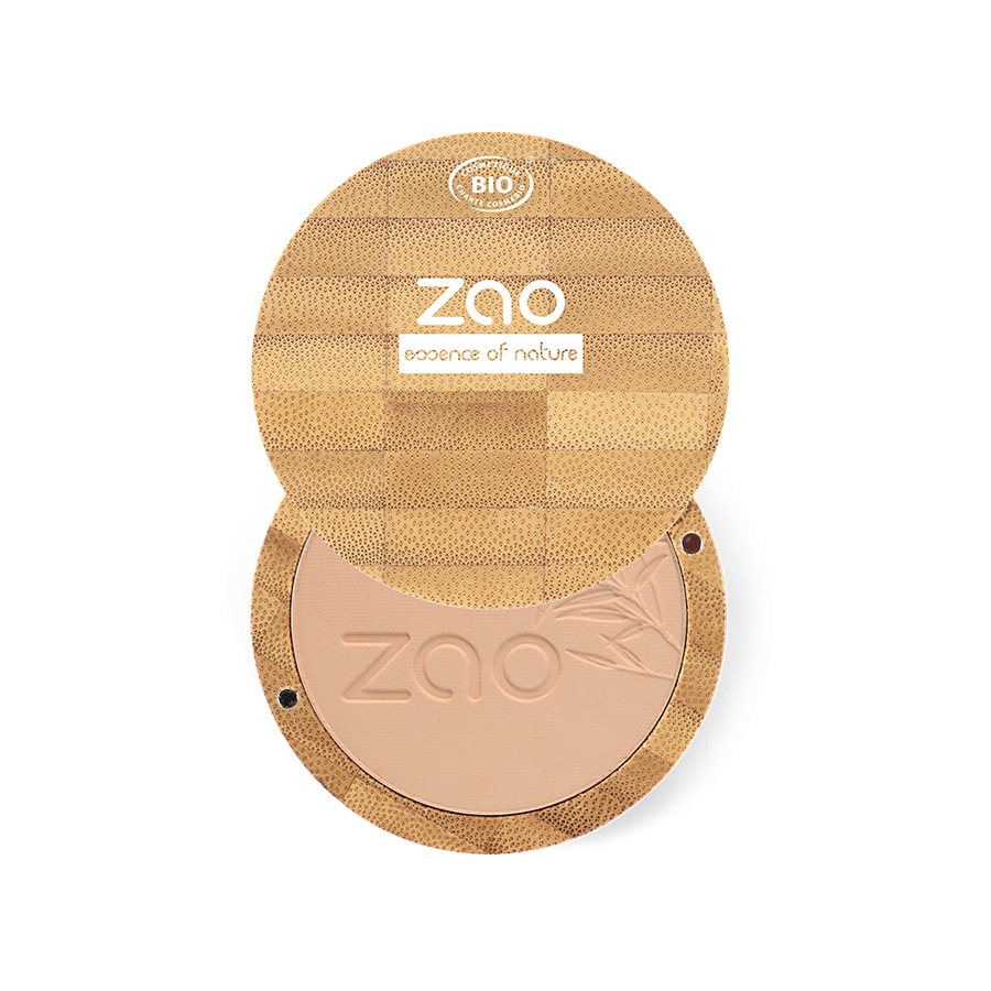 Poudre compacte - bio brun beige - zao